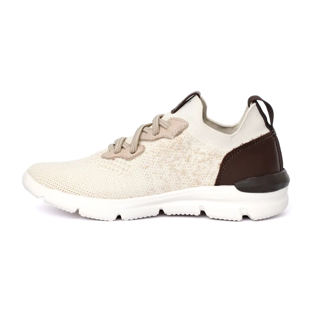 Kids Smart Casual Sneakers In Knitted Upper
